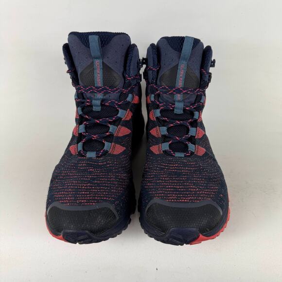 The North Face Ultra Fastpack 3 Mid GTX Boot Womens 10 Navy Lace-Up Hiking Shoes - Picture 4 of 10